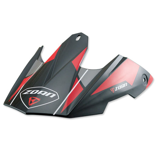 ZOAN SYNCHRONY EQUIPE VISOR Red - Driven Powersports