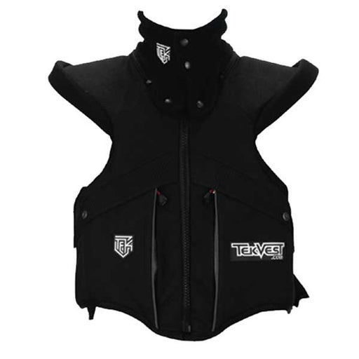 TEKRIDER THE SUPER SPORT TEKVEST Black Youth Youth - Driven Powersports