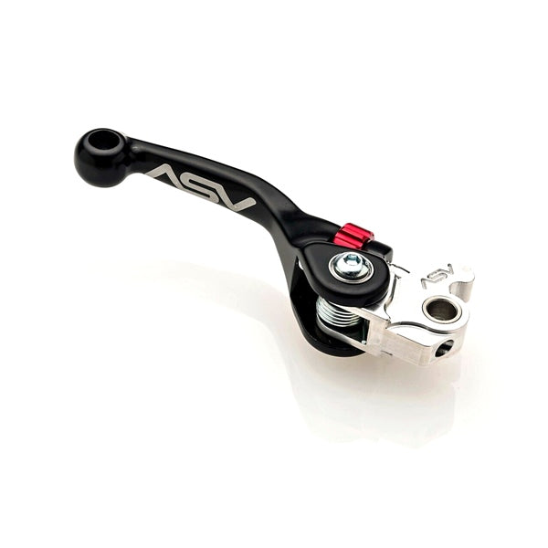 ASV F4 Series Off-Road Brake Lever For Aprilia / Beta & More Black - Driven Powersports
