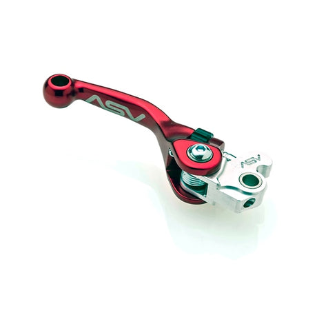 ASV F4 Series Off-Road Brake Lever For Husqvarna Red - Driven Powersports
