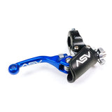 ASV F4 Série Off-Road Brake Lever With Perch For Honda & More Blue - Driven Powersports