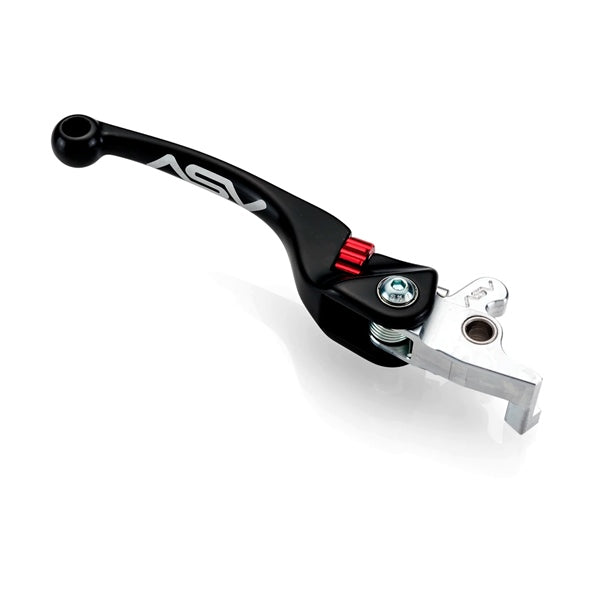 ASV F4 Series Off-Road Brake Lever For Honda / Kawasaki & More Black - Driven Powersports