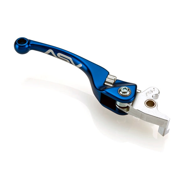 ASV F4 Series Off-Road Brake Lever For Kawasaki Blue - Driven Powersports