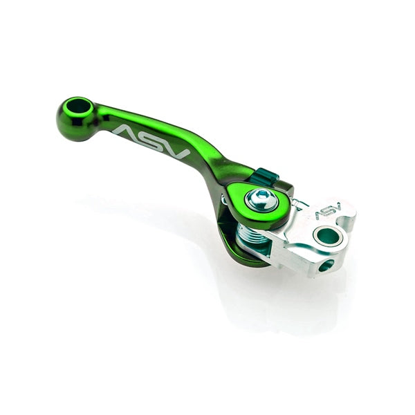 ASV F4 Series Off-Road Trail Brake Lever For Beta / Gas Gas Green - Driven Powersports