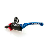 ASV F4 Série Off-Road/ATV Pro Clutch lever For Aprilia & More Blue - Driven Powersports