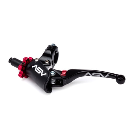 ASV F4 Série Off-Road/ATV Pro Clutch lever For Aprilia & More Black - Driven Powersports