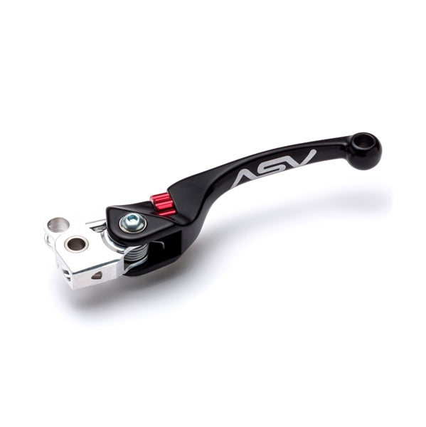 ASV F4 Series Off-Road Clutch Lever For Kawasaki Black - Driven Powersports