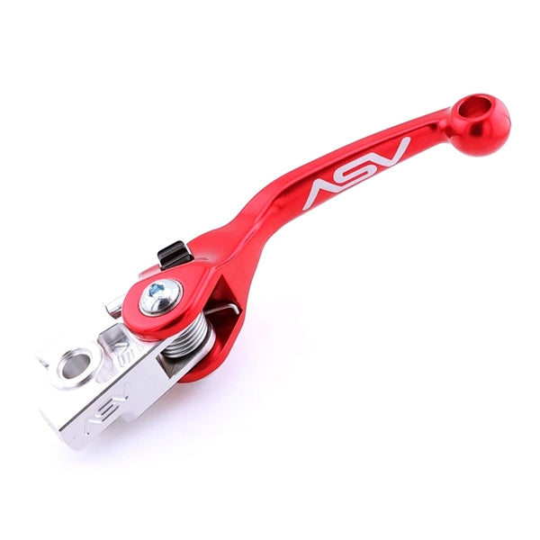 ASV F4 Series Off-Road Clutch Lever For Honda Red - Driven Powersports