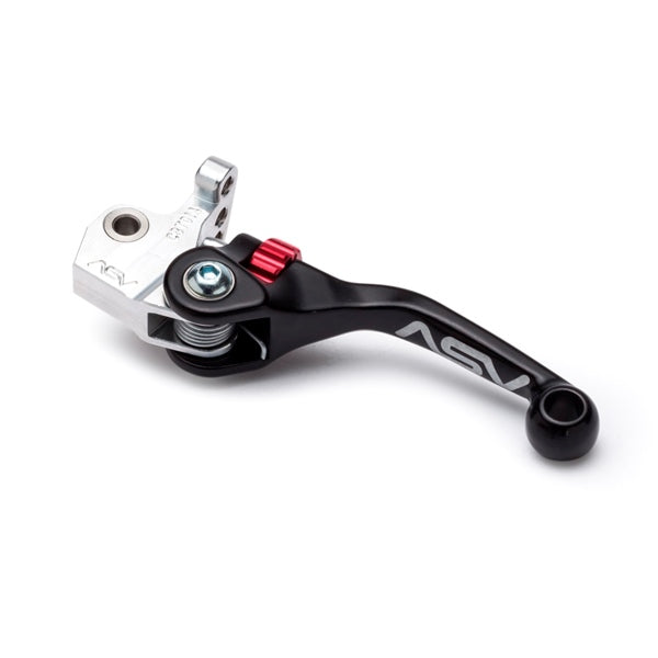 ASV F4 Series Off-Road Brake Lever For Ducati / Gas Gas & More Red - Driven Powersports