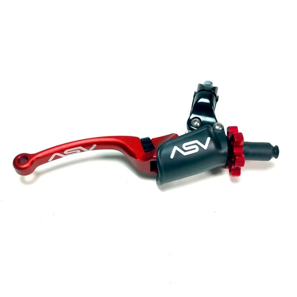 ASV Pro Brake Lever Serie C6 – Off-Road For Honda & More Red - Driven Powersports