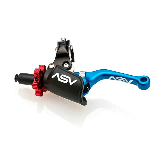 ASV Pro Brake Lever Serie C6 – Off-Road For Honda & More Blue - Driven Powersports