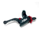 ASV Pro Brake Lever Serie C6 – Off-Road For Honda & More Black - Driven Powersports