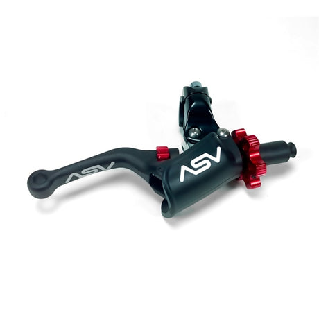 ASV Pro Brake Lever Serie C6 – Off-Road For Honda & More Black - Driven Powersports