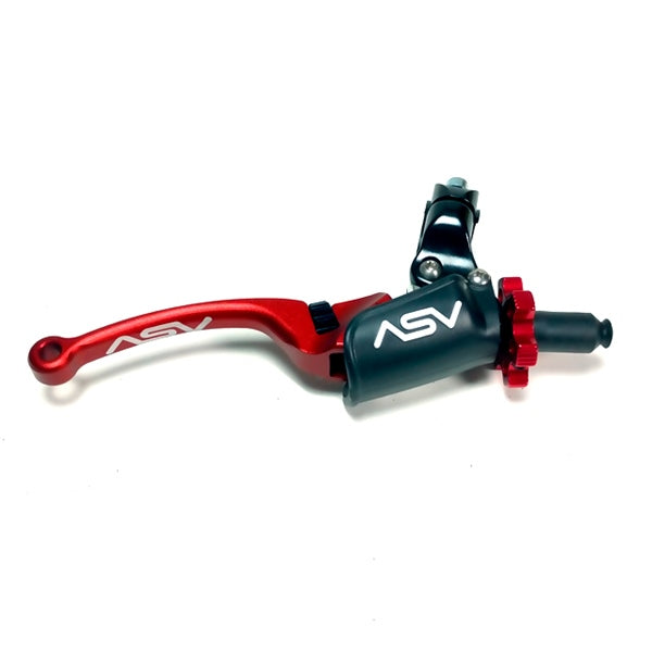 ASV Pro Brake Lever Serie C6 – Off-Road For Honda & More Red - Driven Powersports