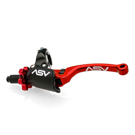 ASV CLUTCH LEVER STD C6 W/HSTART PERCH Red - Driven Powersports