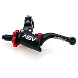 ASV CLUTCH LEVER SHORT C6 W/HSTART PERCH Black - Driven Powersports
