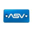 ASV Off Road Front & Rear Brake Reservoir cap Blue - Driven Powersports