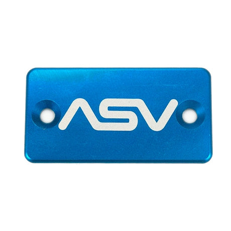 ASV Off Road Front & Rear Brake Reservoir cap Blue - Driven Powersports