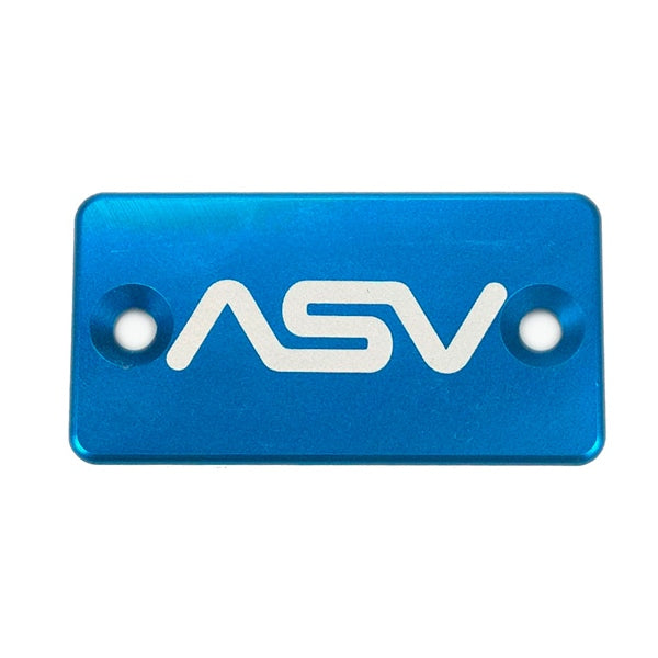 ASV Off Road Front & Rear Brake Reservoir cap Blue - Driven Powersports