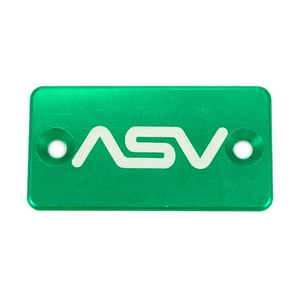 ASV Off Road Front & Rear Brake Reservoir cap Green - Driven Powersports