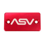 ASV Off Road Front & Rear Brake Reservoir cap Red - Driven Powersports