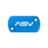 ASV Off Road Front & Rear Brake Reservoir cap For Beta & More Blue - Driven Powersports
