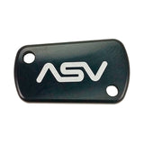 ASV Off Road Front & Rear Brake Reservoir cap For Honda & More Black - Driven Powersports