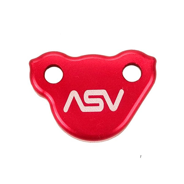 ASV Off Road Front & Rear Brake Reservoir cap For Honda Red - Driven Powersports