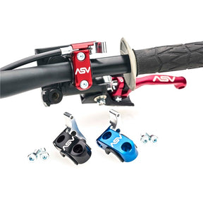 ASV Rotator Clamp Front Brake with Integrated Hot Start Lever Blue - Driven Powersports