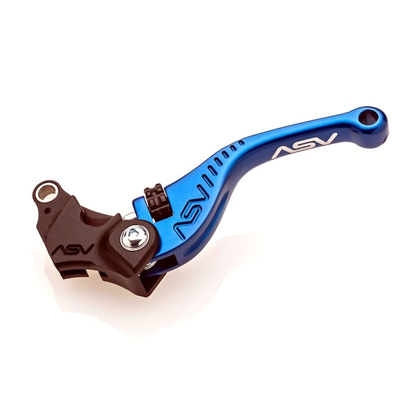 ASV Clutch Lever Serie F3 – Road For Honda Blue - Driven Powersports