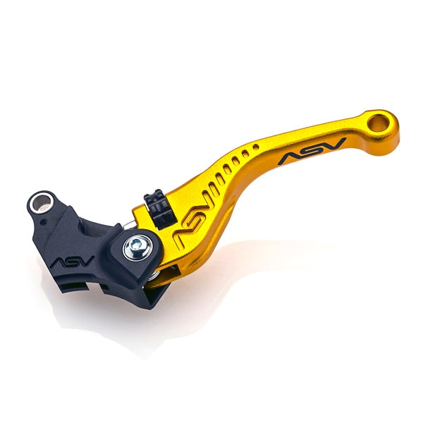 ASV Clutch Lever Serie C5 – Road For Aprilia / Ducati & More Gold - Driven Powersports