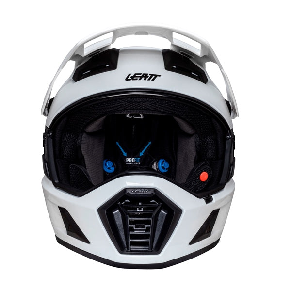 Leatt ADV 8.5 Off-Road Helmet Kit V25 White SM - Driven Powersports