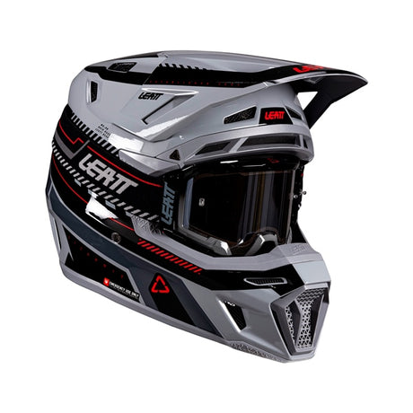 Leatt 8.5 Off-Road Helmet Kit V26 Gray 2XL - Driven Powersports