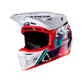 Leatt 8.5 Off-Road Helmet Kit V26 Blue/Red M - Driven Powersports