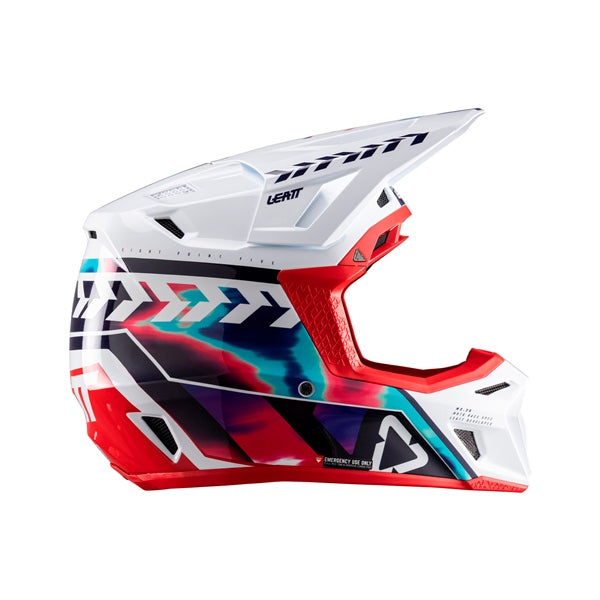 Leatt 8.5 Off-Road Helmet Kit V26 Blue/Red M - Driven Powersports