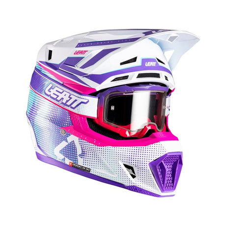 Leatt 7.5 Off-Road Helmet Kit V26 Purple 2XL - Driven Powersports