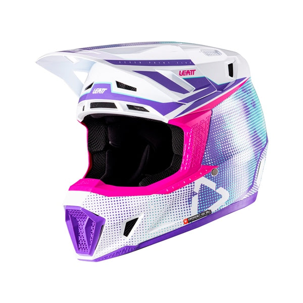 Leatt 7.5 Off-Road Helmet Kit V26 Purple 2XL - Driven Powersports