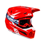 Leatt 3.5 Off-Road Helmet Kit V26 Red XS - Driven Powersports