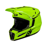 Leatt 3.5 Off-Road Helmet - Junior V26 Neon Yellow M - Driven Powersports