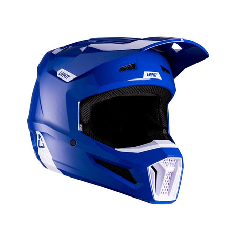 Leatt 2.5 Off-Road Helmet Kit V26 Blue M - Driven Powersports