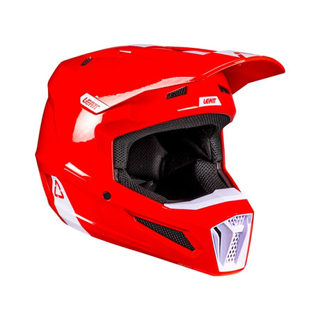 Leatt 2.5 Off-Road Helmet Kit V26 Red 2XL - Driven Powersports