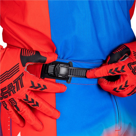 Leatt Pant 5.5 I.K.S - V26 Blue/Red 30 - Driven Powersports