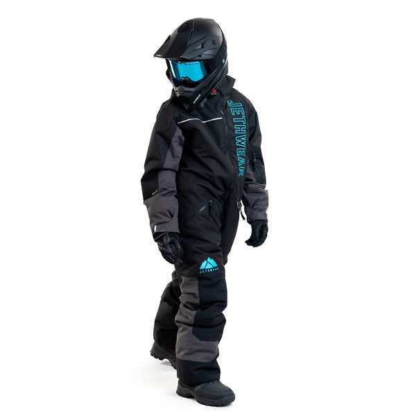 JETHWEAR 1 PIECE ODIN/OLIVIA YTH SAFE 14+ Black/Blue - Driven Powersports