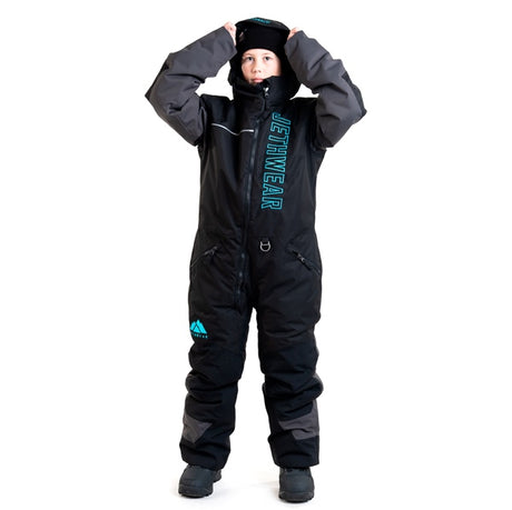 JETHWEAR 1 PIECE ODIN/OLIVIA YTH SAFE 14+ Black/Blue - Driven Powersports