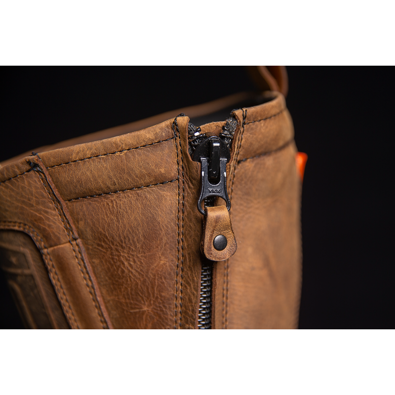 ICON BOOT ELSINORE2 CE Brown Detail - Driven Powersports