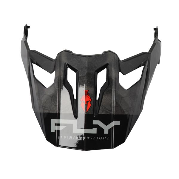 Fly Racing Trekker Kryptek Replacement Helmet Visor Matte Black Medium-Large - Driven Powersports