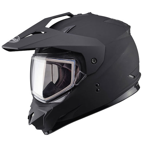 GMAX GM11 SOLID DUAL SPORT HELMET '23 Matte Black Double Small - Driven Powersports
