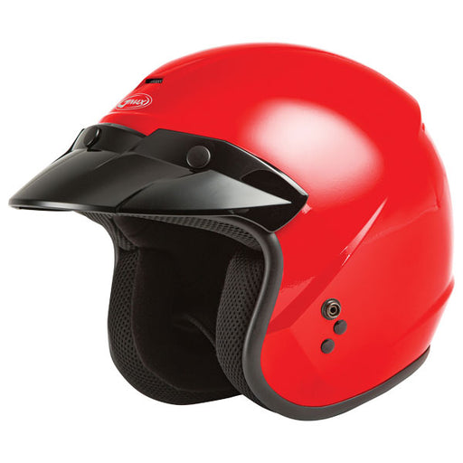 GMAX OF-2 OPEN FACE HELMET Red XS - Driven Powersports