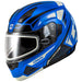GMAX MD04 SECTOR MODULAR HELMET Blue Double Large - Driven Powersports