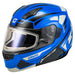 GMAX MD04 SECTOR MODULAR HELMET Blue Electric Large - Driven Powersports